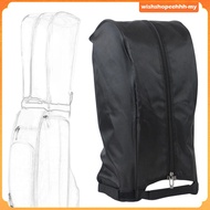 [WishshopeehhhMY] Golf Rain Cover Golf Bag Protector Clear Portable Zipper Top Hood Protection Golf Accessory Protective Cover for Golf Push Carts Accessories