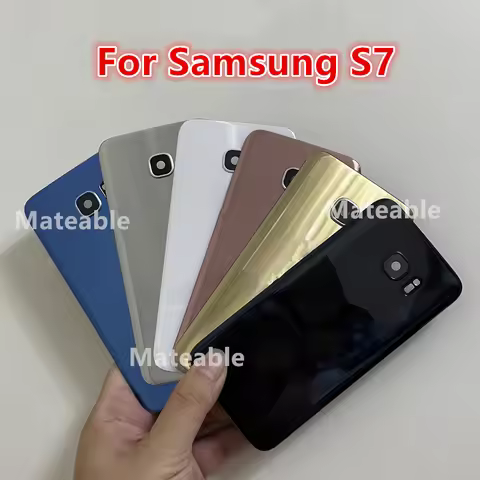 S 7 G930FD G930F Housing For Samsung Galaxy S7 G930 Glass Battery Back Cover Repair Replace Door Pho