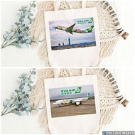Angbaligya EVA AIRLINES International Design Tote Bag Canvas