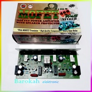 Kit Stereo Power Amplifier Mofet BME 2x200 watt Includ Protector