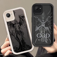 Casing For Realme C30 C30S Cartoon Silicone Smartphone Soft Phone Case TPU Angel God Angel Eye Shock