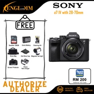 Sony Alpha A7 Mark IV / A7IV / A7 IV / A7M4 Mirrorless Digital Camera with 28-70mm Kit