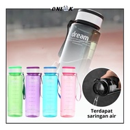 NEW BOTOL MINUM SPORTY DREAM 1 LITER MY BOTTLE MY DREAM INFUSED WATER