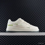 AF1 White Black Graffiti Design Sneakers - Casual Fashion