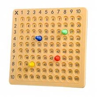 ABS 9x9 Multiplication Table Math Teaching Aids Toy