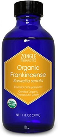 ▶$1 Shop Coupon◀  Zongle USDA Certified Organic Frankincense Essential Oil, Safe to Ingest, Boswelli