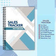 A5 Record Tracker Booklet Notebook