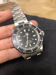 原裝Rolex 褪色平4灰片16600 Faded insert