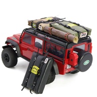 RC Simulated Roof Luggage Tent Bag Decoration for 1/18 1/24 RC Crawler TRX4M SCX24 FCX24 1/16 MN 68 