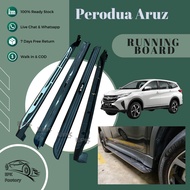 Perodua Aruz Running Board Side Step Rail OEM Design King Kong Design Diamond Design Black Design 2019 2020 2021 2022