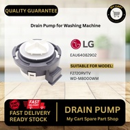 DRAIN PUMP FOR LG FRONT LOADING WASHING MACHINE EAU64082902 F2720RVTV WD-M8000WM DC26V