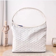 Goyard Large Capacity Goyard HOBO Goyard Underarm Bag Fashion Dog Tooth Bag Shopping Bag Child Mothe