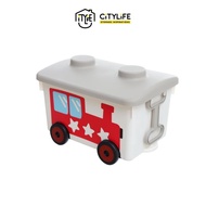 Citylife Train Storage Box - Ice Grey - C7158 18.5L - Citylong