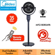 Midea Dual Mode Stand & Table Circulation Fan ( 35w / 3 Speeds / 7 Inches ) MFG180R0APB
