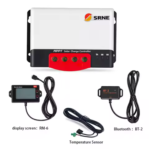 50A MC2450N10 SRNE MPPT Solar Charge Controller 12V 24V for Solar Home System with bluetooth wifi RM