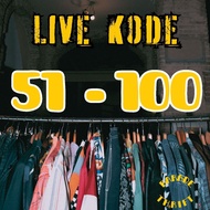 Live item code 51 - 100