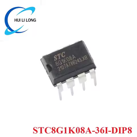 5pcs STC STC8G1K08A-36I-DIP8 STC8G1K08A-36I-SOP8 Single-Chip Enhanced 1T 8051 Microcontroller MCU Mi