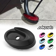 For Lambretta X300 X250 X200 Side Stand Enlarger Motorcycle CNC Kickstand Enlarge Plate Pad Accessor