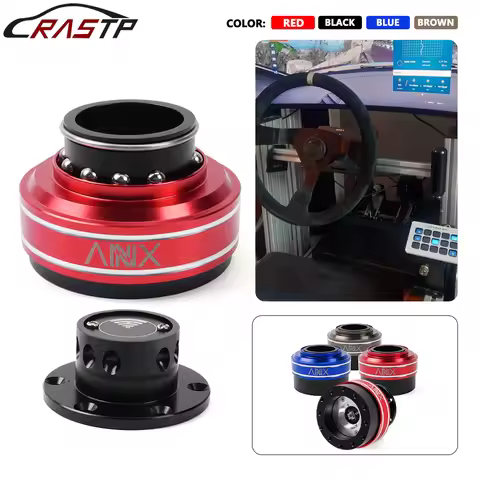 RASTP-6 Hole Racing Simulator Game Steering Wheel Quick Release Hub Adapter 70mm For MOZA Simagic M1