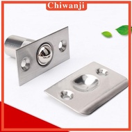 [Chiwanji] Stainless Steel Door Latches Cupboard Cabinet Roller Ball Wooden Door Stops Furniture Hardware