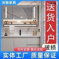 ST-ΨM...1Bathroom Table Bathroom Cabinet Combination Modern Minimalist Floor Wash Basin Wash Basin Wash Basin Cabinet