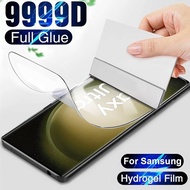 For Samsung Galaxy S24 S23 S22 S20 S21 Plus Note 8 9 10 20 Ultra FE 5G Full Cover HD Clear Soft Hydrogel Screen Protector Film