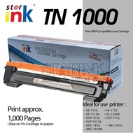 TN-1000 TN1000 Laser Toner Cartridge Compatible to Brother HL1110 DCP1510 MFC1810 MFC1815 HL1210W DC