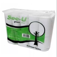 Tissue See U Coreless Bathroom Tissue Roll