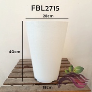 [Pot] Pasu Plastik Plastic Pot Modern Design Collection 2 by LS Group