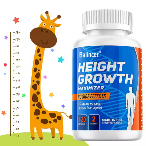 Height Growth Supplements - Bone Strengthening and Growth Promotion for Children, Teens and Adults