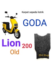 Karpet sepeda motor listrik GODA Lion 200 old