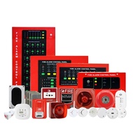LPCB Approved 8 Zone Fire Alarm System with Smoke Detectors 2/4/8/16/32 Zone Conventional Fire Alarm