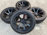 ล้อแม็กLenso RTC ขอบ 20 กว้าง9นิ้ว พร้อมยาง Yokohama 265/50R20 ยางใหม่ปลายปี 22 (1 ชุด 4 วง)