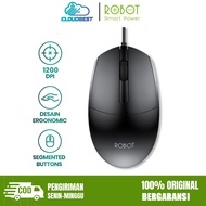 ROBOT M102 1200 DPI Wired USB Mouse - Ergonomic Computer Mouse Ergonomic Mouse