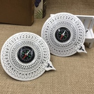 Muslim Kaaba Qibla Direction Finder Handheld Qibla Compass Islamic Prayer Compass with Booklet