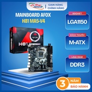 Mainboard AFOX H510D4-MA6-V2/ H81 MA5-V4/ H610D4-MA5-V2 - Genuine Product