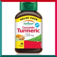 Jamieson - 特強高濃縮薑黃素精華 (550 毫克) 90 粒 相當於3000毫克薑黃 關節健康 護肝 平行進口 (效期:04/2028*)