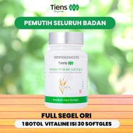 Vitaline Tiens I Vitaline Sofgles I Suplemen Pemutih &amp; Anti Aging