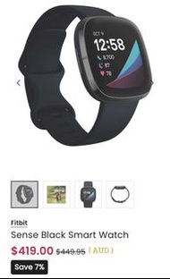 Fitbit Sense (black) / 健康管理手錶