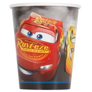 Disney Cars 3 Movie Paper Cups - 9oz (Pack of 8) - Vibrant, Colorful & Sturdy - Perfect for Themed B