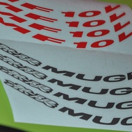 Mugen MF10L Sticker Sport Rim Untuk 15" dan 16"