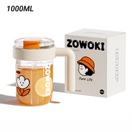Zowoki SQ9 Duo Drinking Tritan Water Bottle (1000ml)