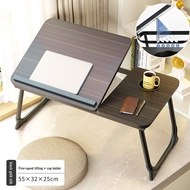 Adjustable Laptop Table Desk Tray Stand Anti Slip Portable Foldable Laptop Desk For Eating Reading Working Bed Gaming Studying