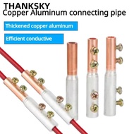 THANKSKY 1Pcs Transition Joint, Cable Wire Connector Docking Terminal Copper-aluminum Transition Tub
