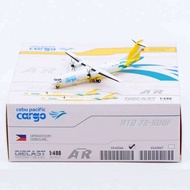 ของขวัญเครื่องบินสะสมโลหะผสม XX40066 JC Wings 1:400 Cebu Pacific Cargo ATR 72-500F โมเดลเครื่องบินได