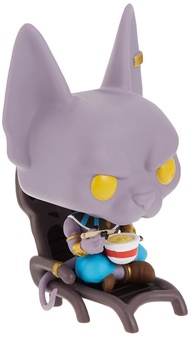 Dragon Ball Super Pop! Animation Beerus (Eating Noodles) Vinyl Figure Hot Topic Exclusive