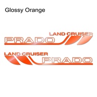 สำหรับ Toyota Prado 150 120ประตูรถสติ๊กเกอร์ตกแต่งสติกเกอร์ตกแต่งด้านข้างสำหรับ Land Cruiser Prado 1