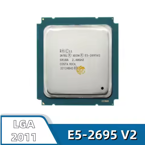 Intel Xeon E5-2695 V2 22nm 12Cores 24Threads2.40GHz 25MB115W LGA2011 E5 2695V2 CPU