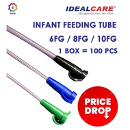 1BOX Infant Feeding Tube with x-ray line/ Ryle Tube 6/8/10FG