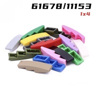 MOC Assembled Building Blocks Compatible with 61678/11153 Small Particles 1x4 Long Curved Brick Spar